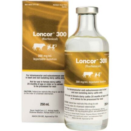 Buy Loncor 300 (Florfenicol) Injectable Solution for Cattle Injection - Vet Pharma Med