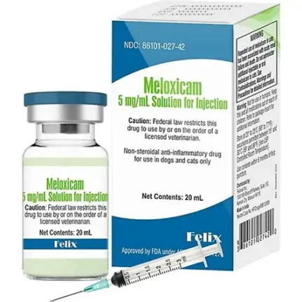 Meloxicam 20ml Solution for Injection for Dogs and Cats Online