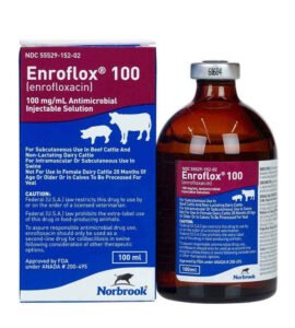 Enroflox 100 for Beef Cattle Buy Enroflox 100 for Beef Cattle, Non-Lactating Dairy Cattle and Swine Online