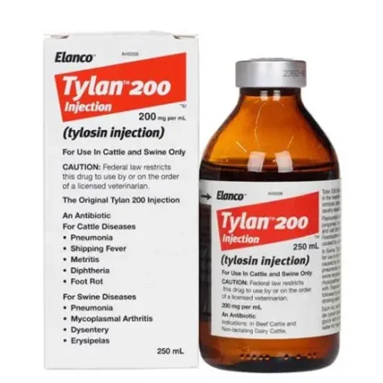 Buy Tylan 200 Tylosin 250ml Injection for Cattle and Swine Online